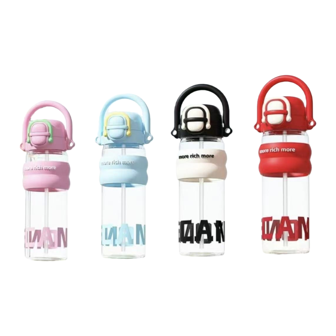 Green apple glass cup thermos, 180ml, glass material, wooden lid design cup Item Picture