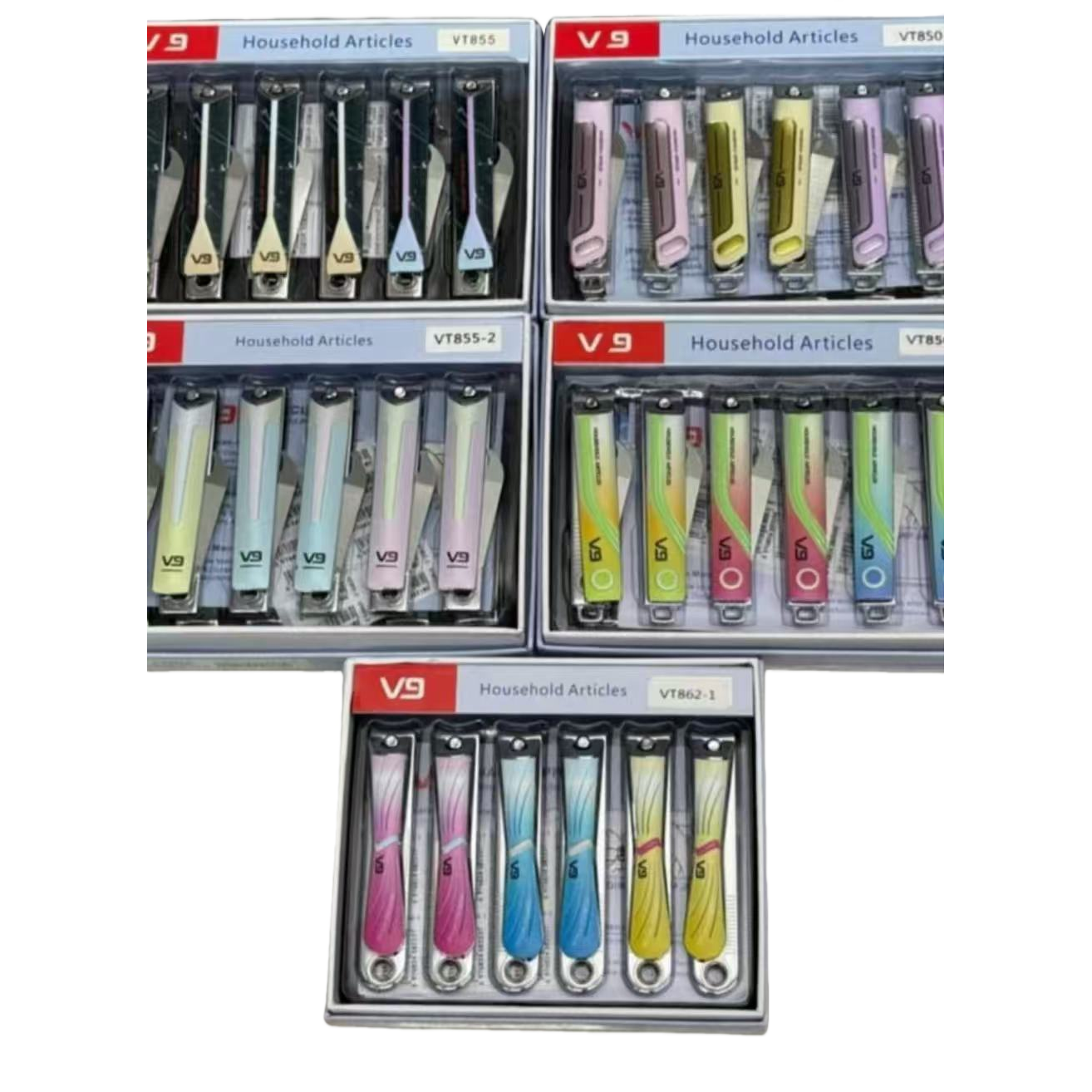 彩色指甲剪多功能修剪器家用美甲工具指甲剪133221884白底实物图