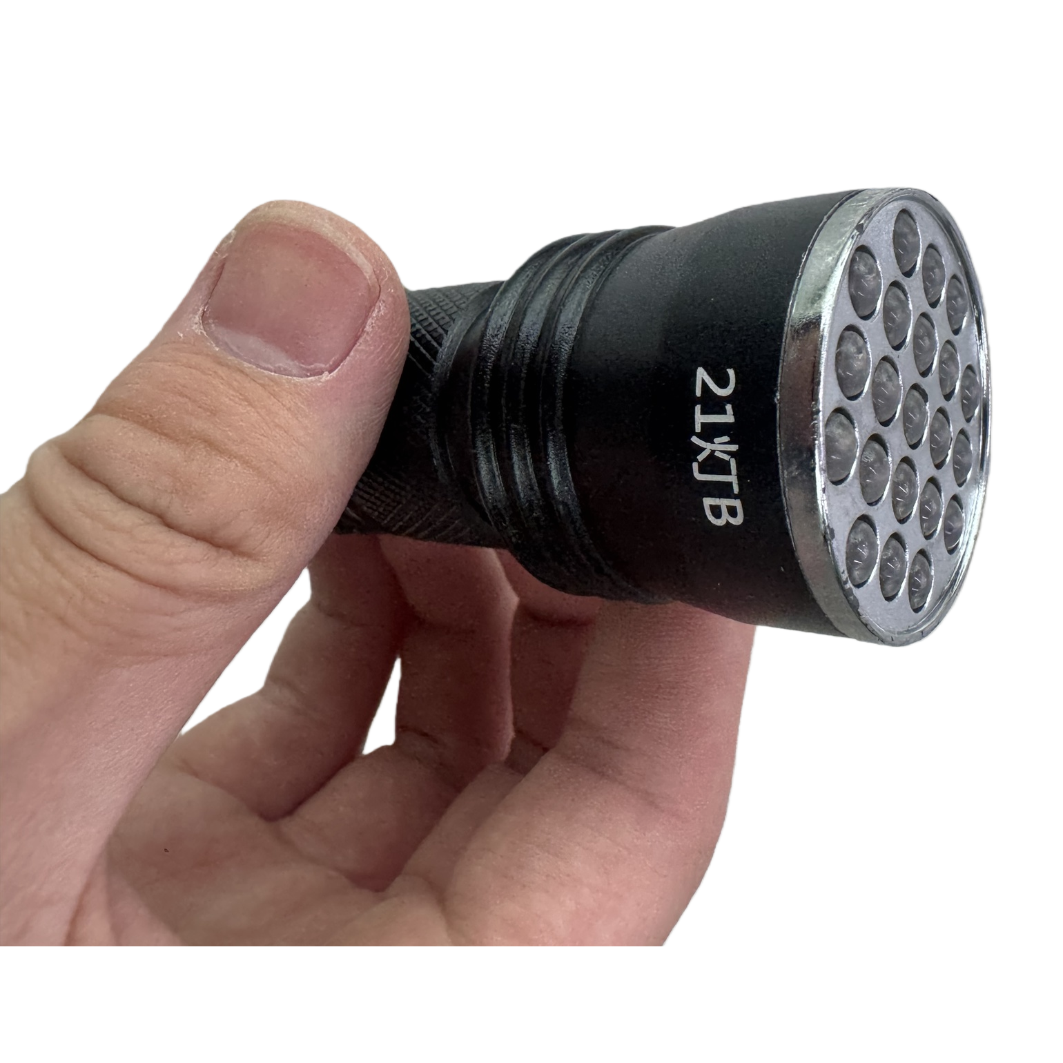 手电筒+手电筒白底实物图