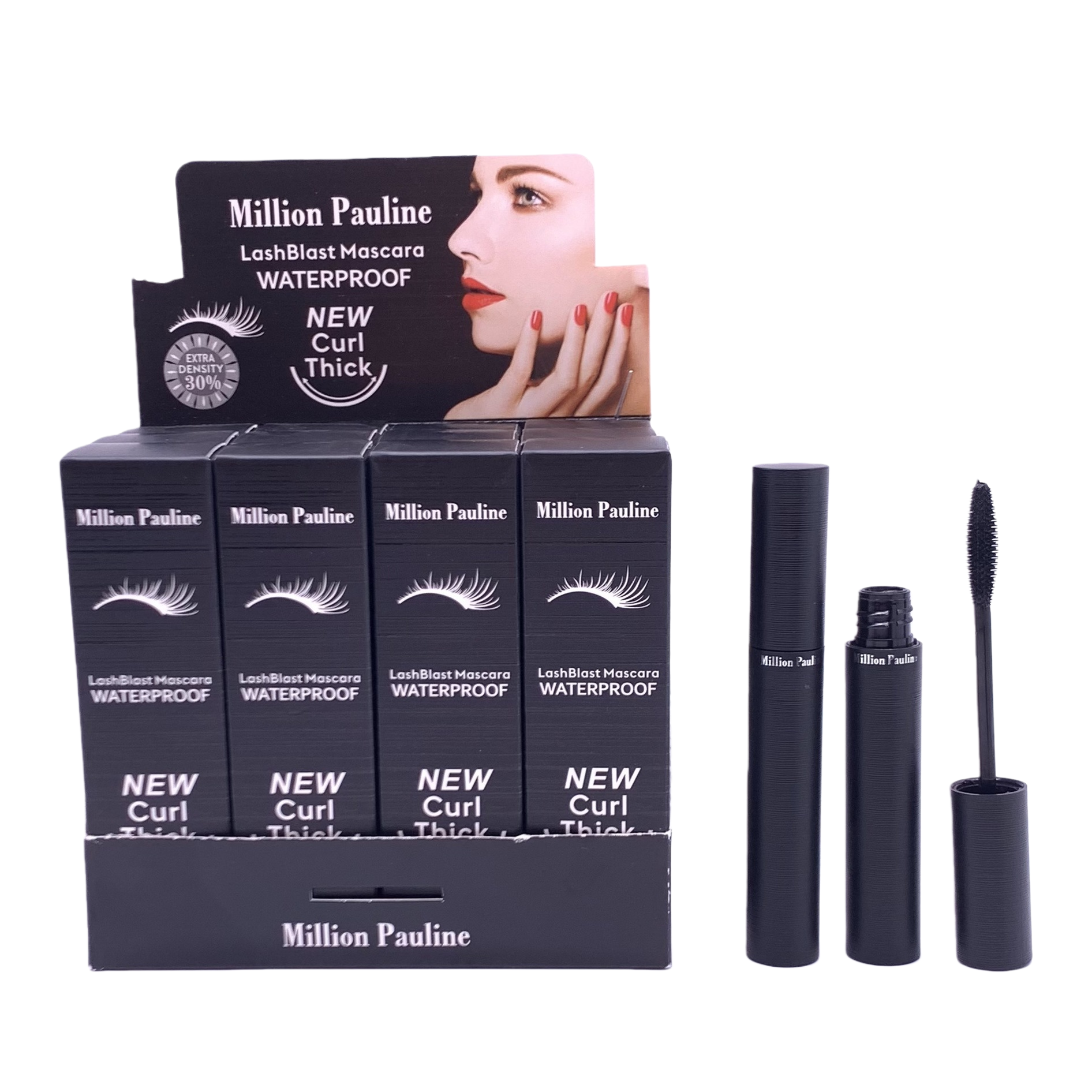 Nature House Thick and Long Mascara is fine, curling, long-lasting, non-smudge, water-resistant and sweat-proof Item Picture