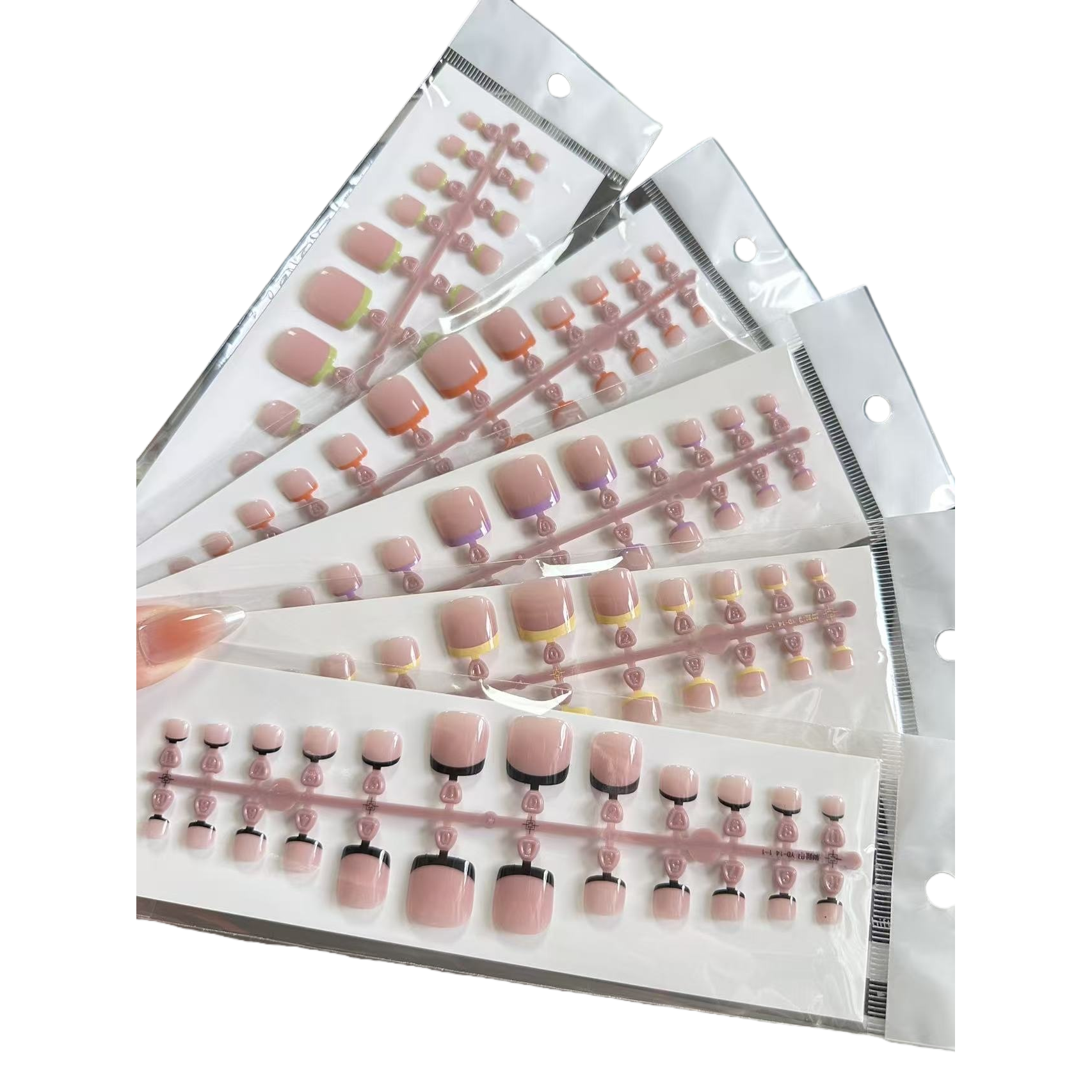 Nail patches, false nails, complete nail tool kit, detachable nail patch materials Item Picture