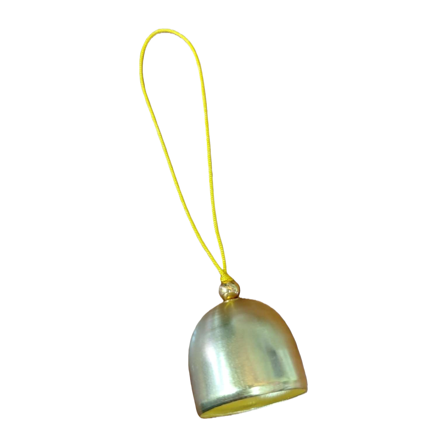 Golden bell hand-woven peace pendant, good luck mascot home decoration item