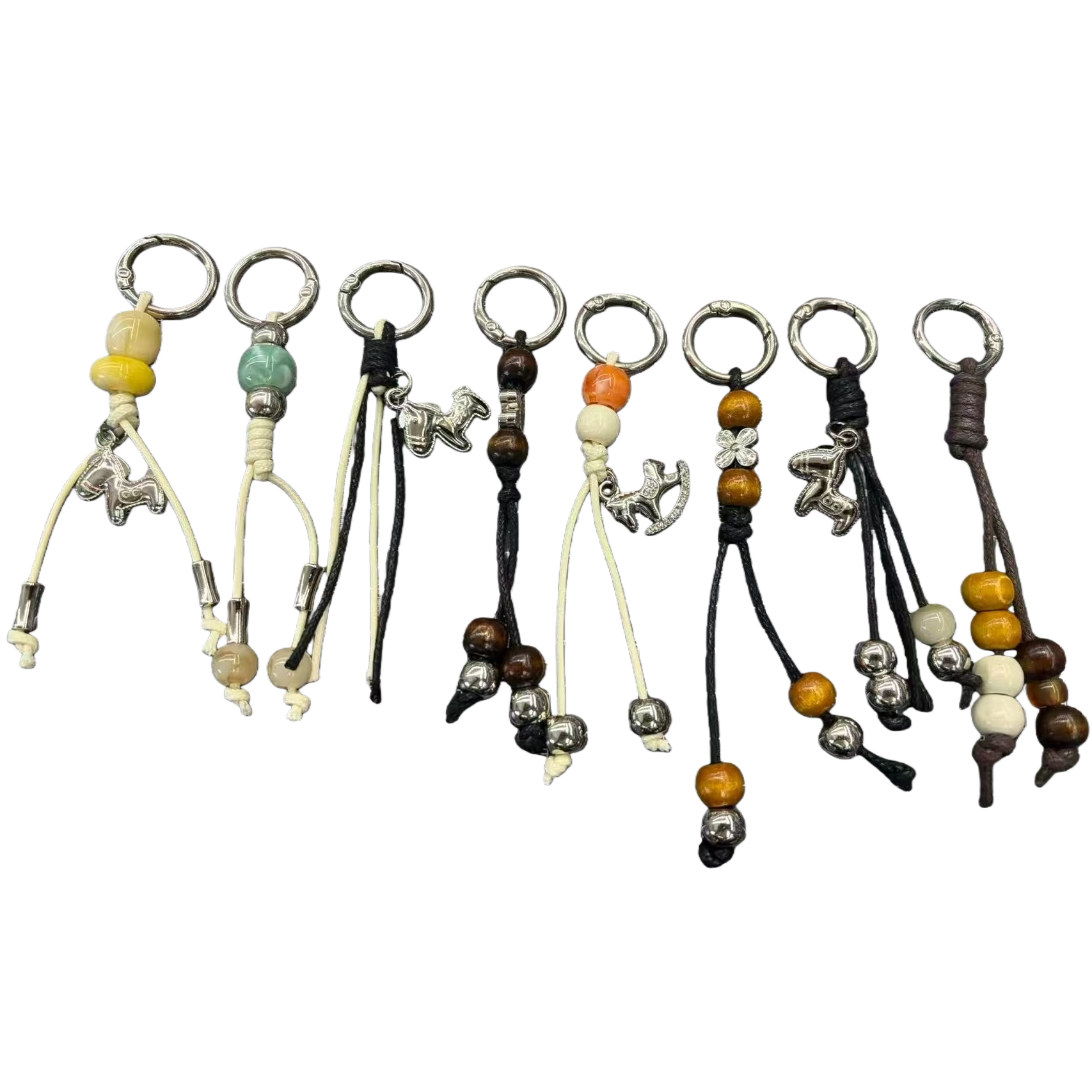 手工艺品+钥匙扣白底实物图
