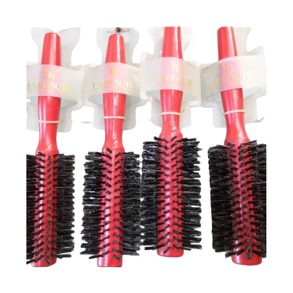 Red curly hair comb, smooth style, soft and forked anti-static curly hair tool Item Picture