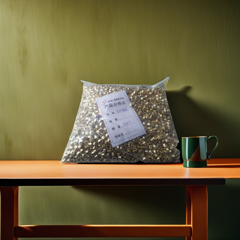 金色金属零件塑料袋包装 200个装工业用包装袋可重复使用075948111产品图