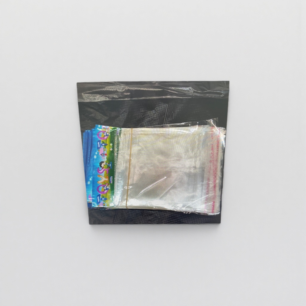 Transparent plastic bags, large-capacity thickened, reusable, eco-friendly bags, household storage bags Specification image