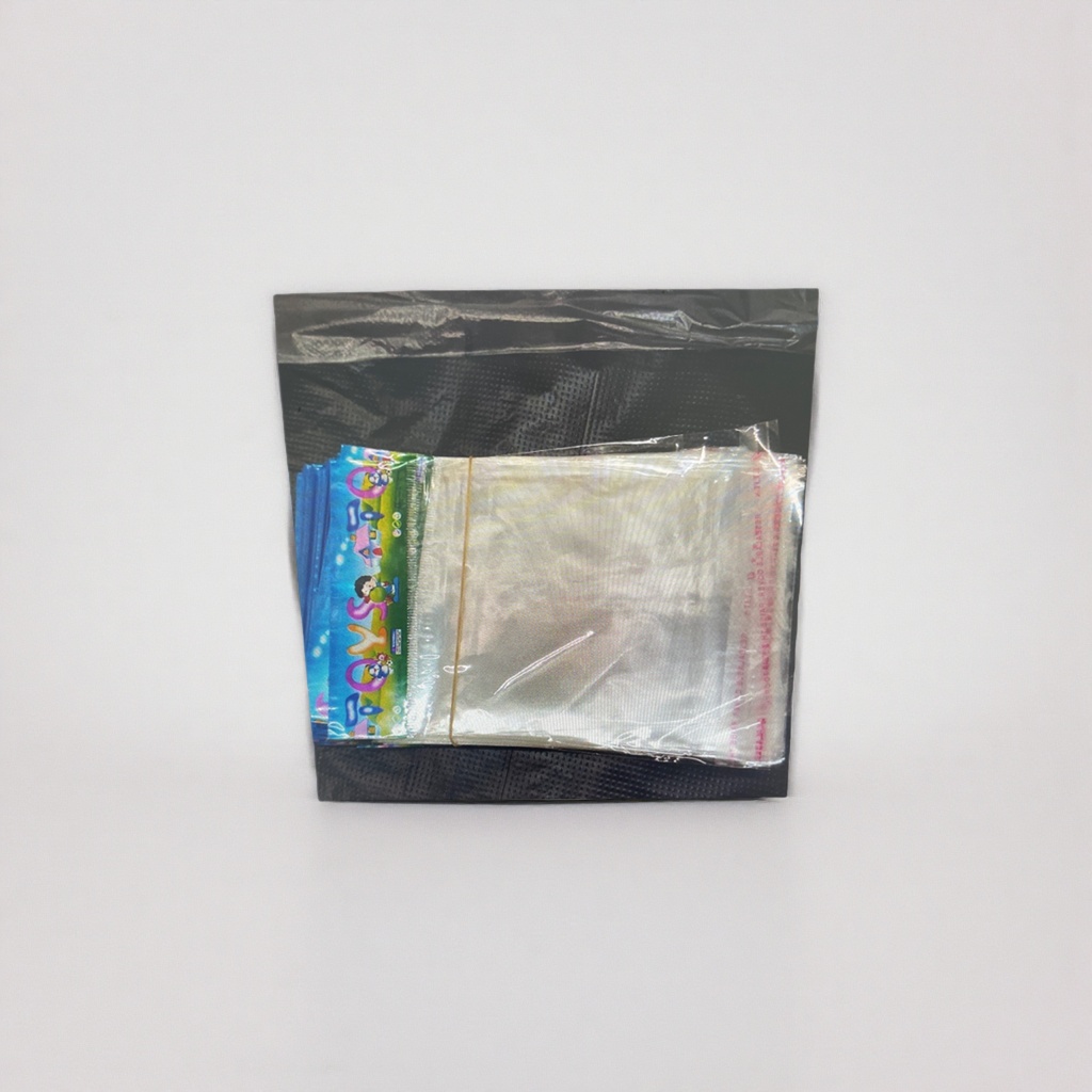 Transparent plastic bags, large-capacity thickened, reusable, eco-friendly bags, household storage bags details Picture