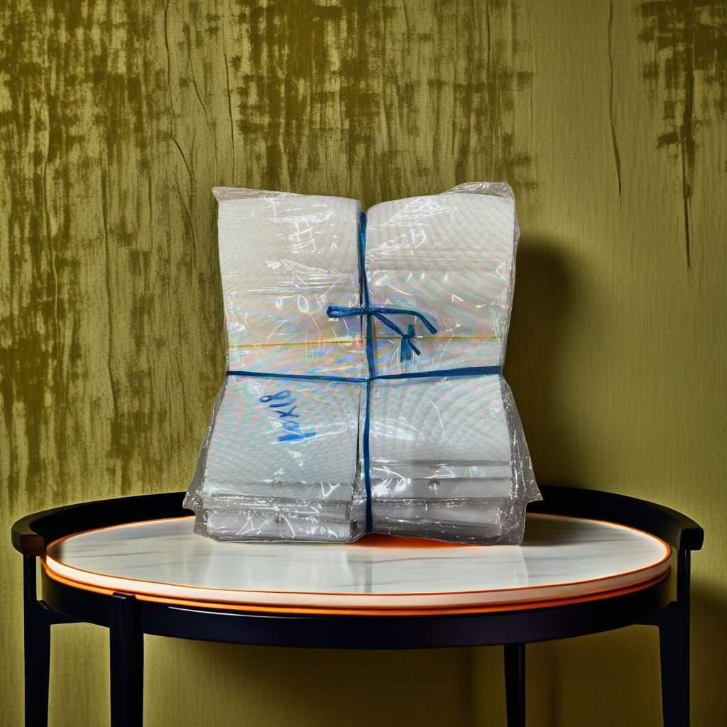 Transparent plastic packaged tissue paper, large household packs, thickened tissue paper, soft and not easy to break Specification image