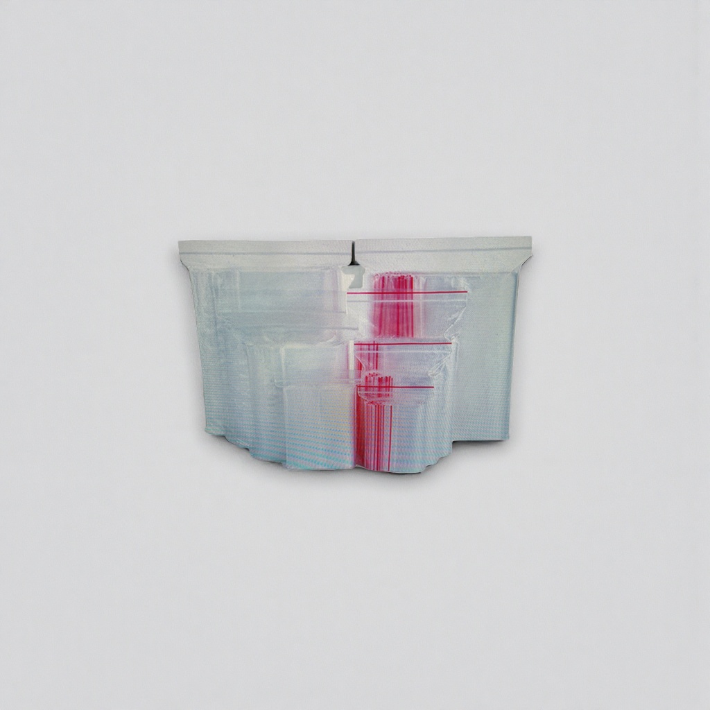 Transparent plastic bags, food-grade large-capacity reusable packaging bags, household preservation bags details Picture