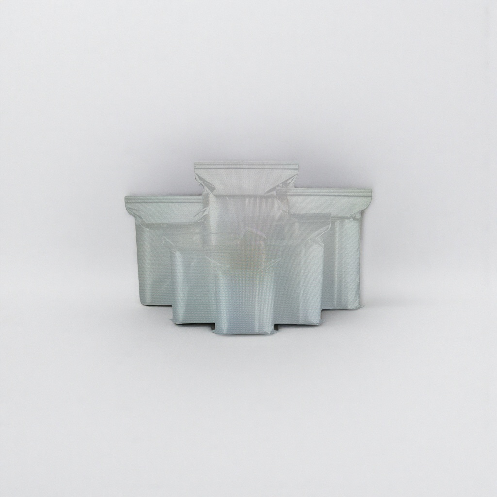 Transparent plastic bag rectangular object storage bag, dust-proof, water-proof and reusable pe