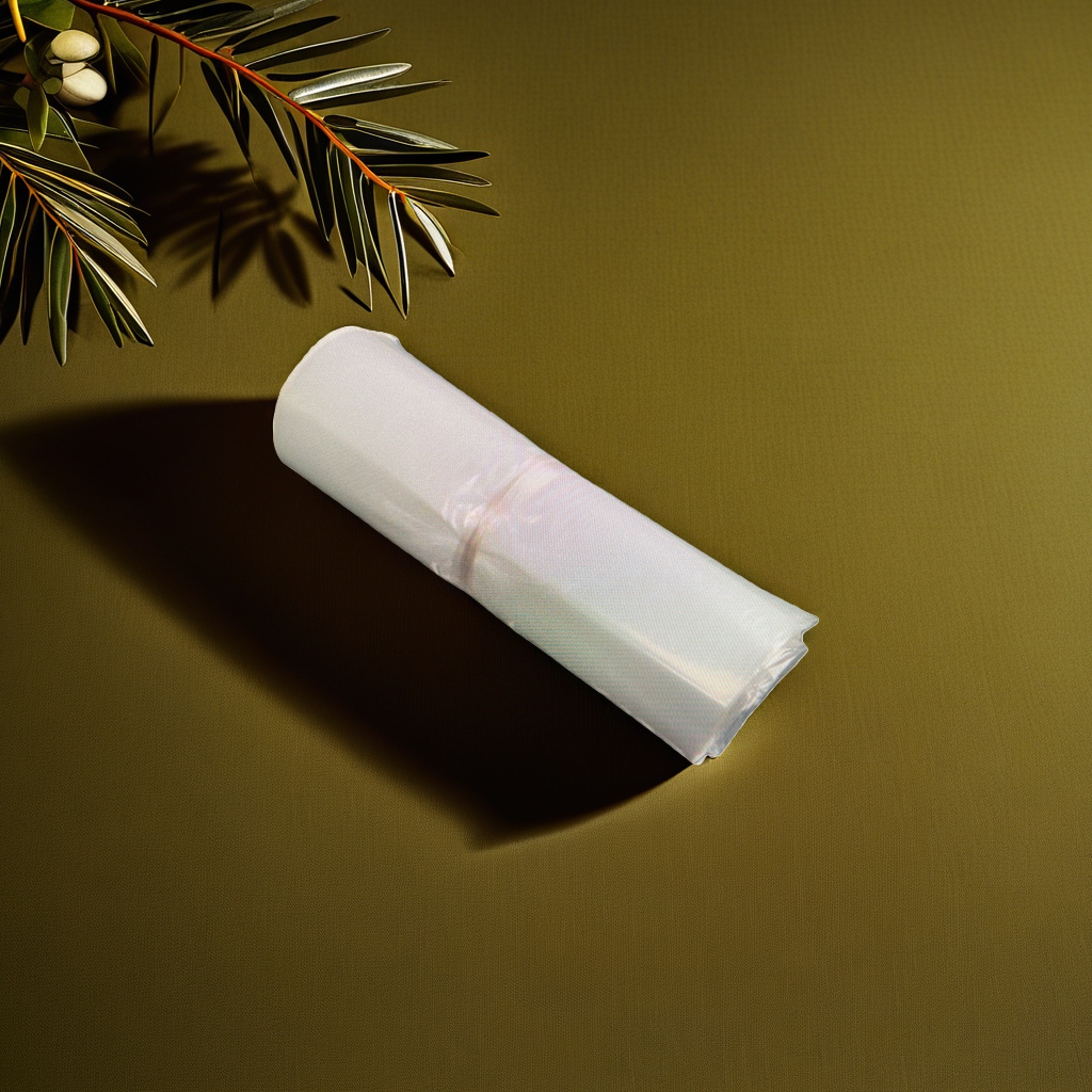 Transparent plastic bags, roll-shaped packaging bags, household large-capacity, reusable Specification image