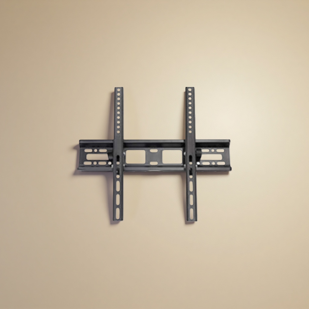 The black metal TV wall mount is suitable for 40-70 inch TVS. It is easy to install, stable and durable Application Scenario