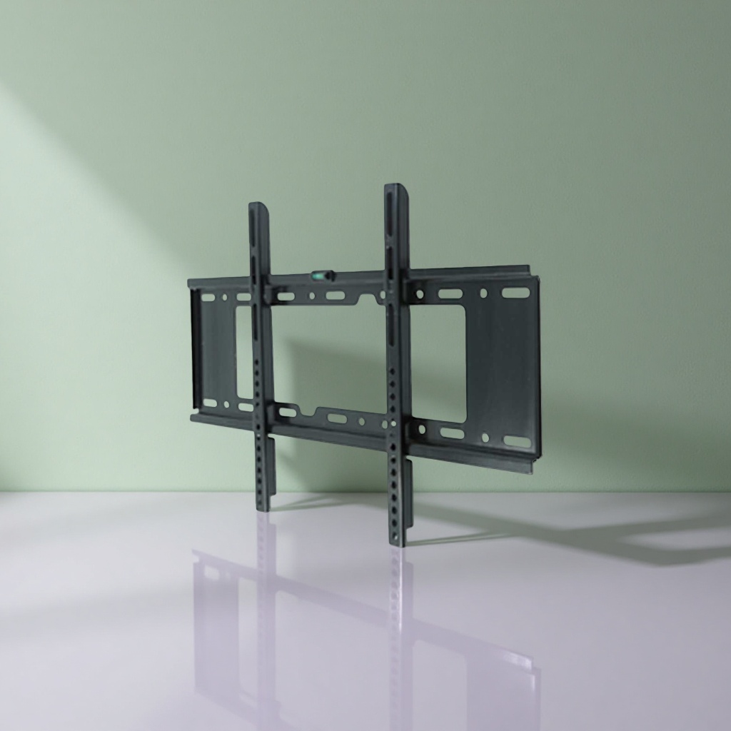 The black TV wall mount is suitable for 40-70 inch TVS. It is easy to install, anti-slip and stable details Picture
