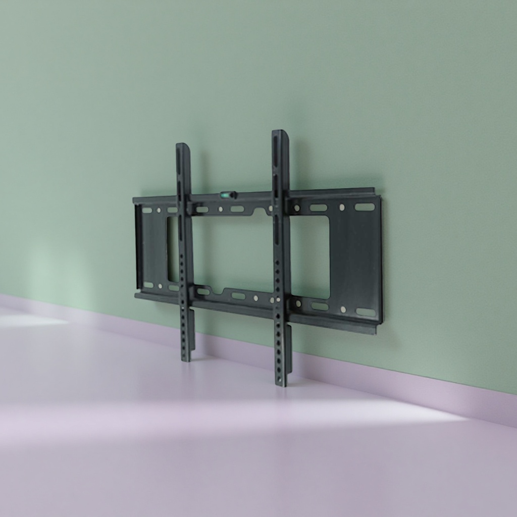 The black TV wall mount is suitable for 40-70 inch TVS. It is easy to install, anti-slip and stable Specification image