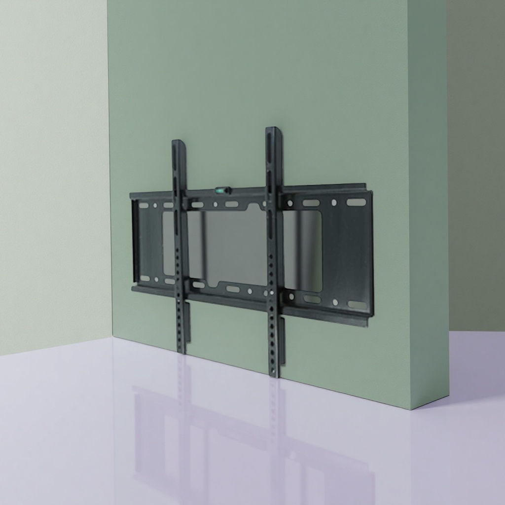 The black TV wall mount is suitable for 40-70 inch TVS. It is easy to install, anti-slip and stable
