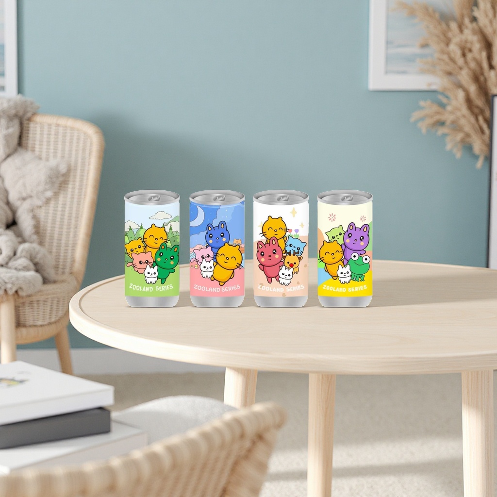 H073可乐罐湿巾 便携去油