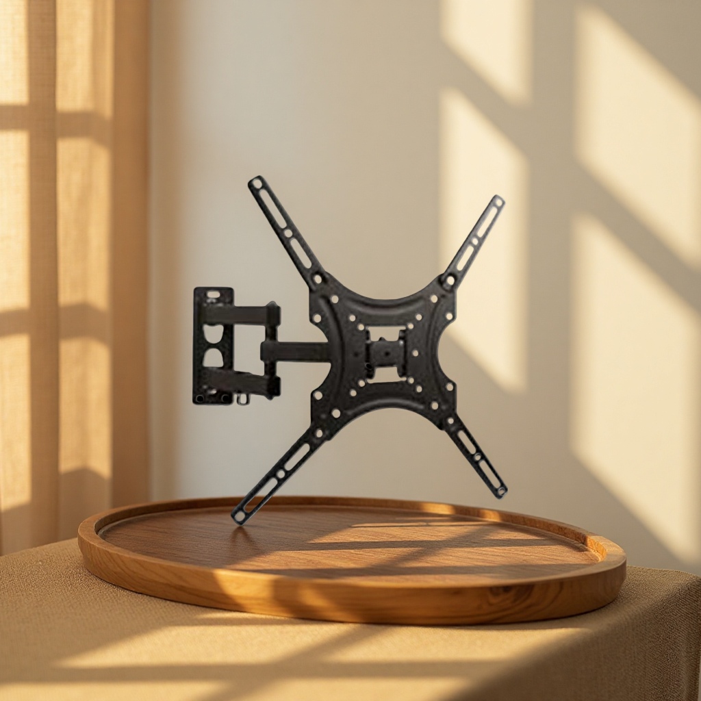 The main installation bracket of the black TV wall mount is suitable for TVS ranging from 40 to 75 inches Application Scenario