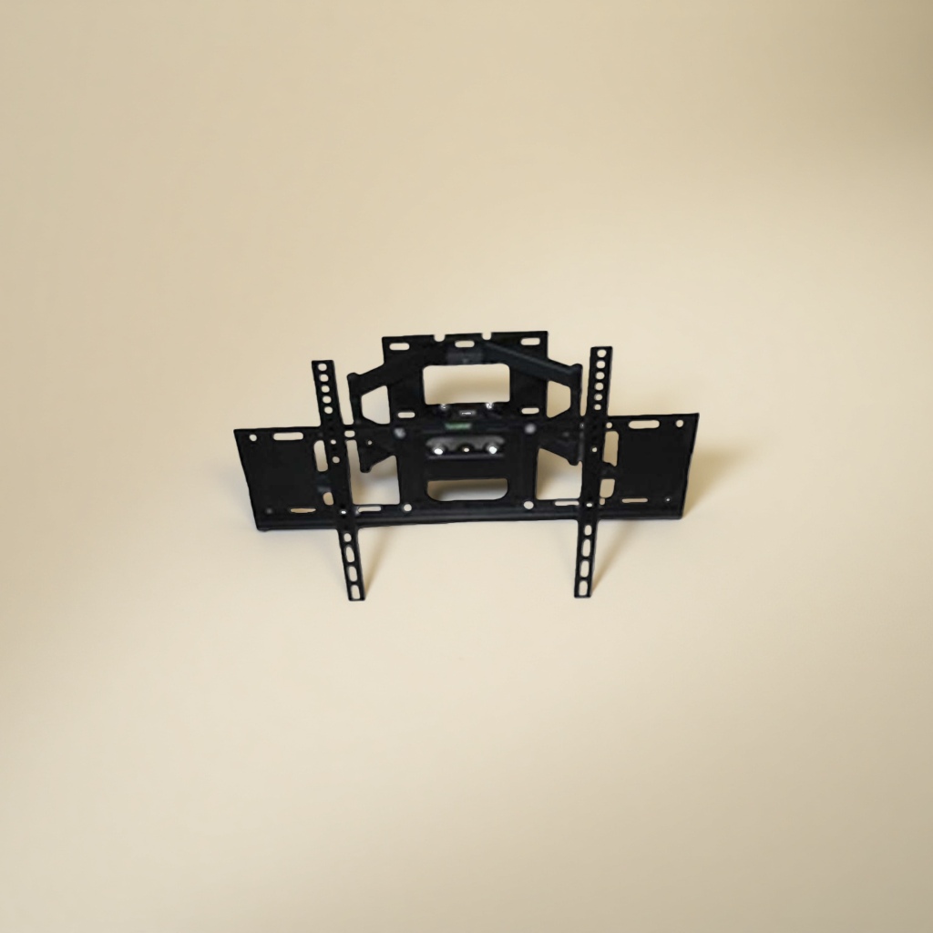 The universal anti-slip and stable installation bracket for black TV wall mounts is suitable for TVS ranging from 40 to 65 inches Specification image