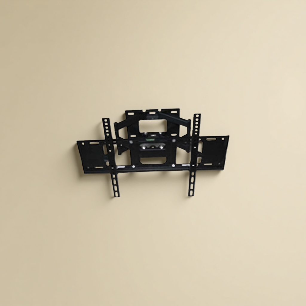 The universal anti-slip and stable installation bracket for black TV wall mounts is suitable for TVS ranging from 40 to 65 inches Application Scenario