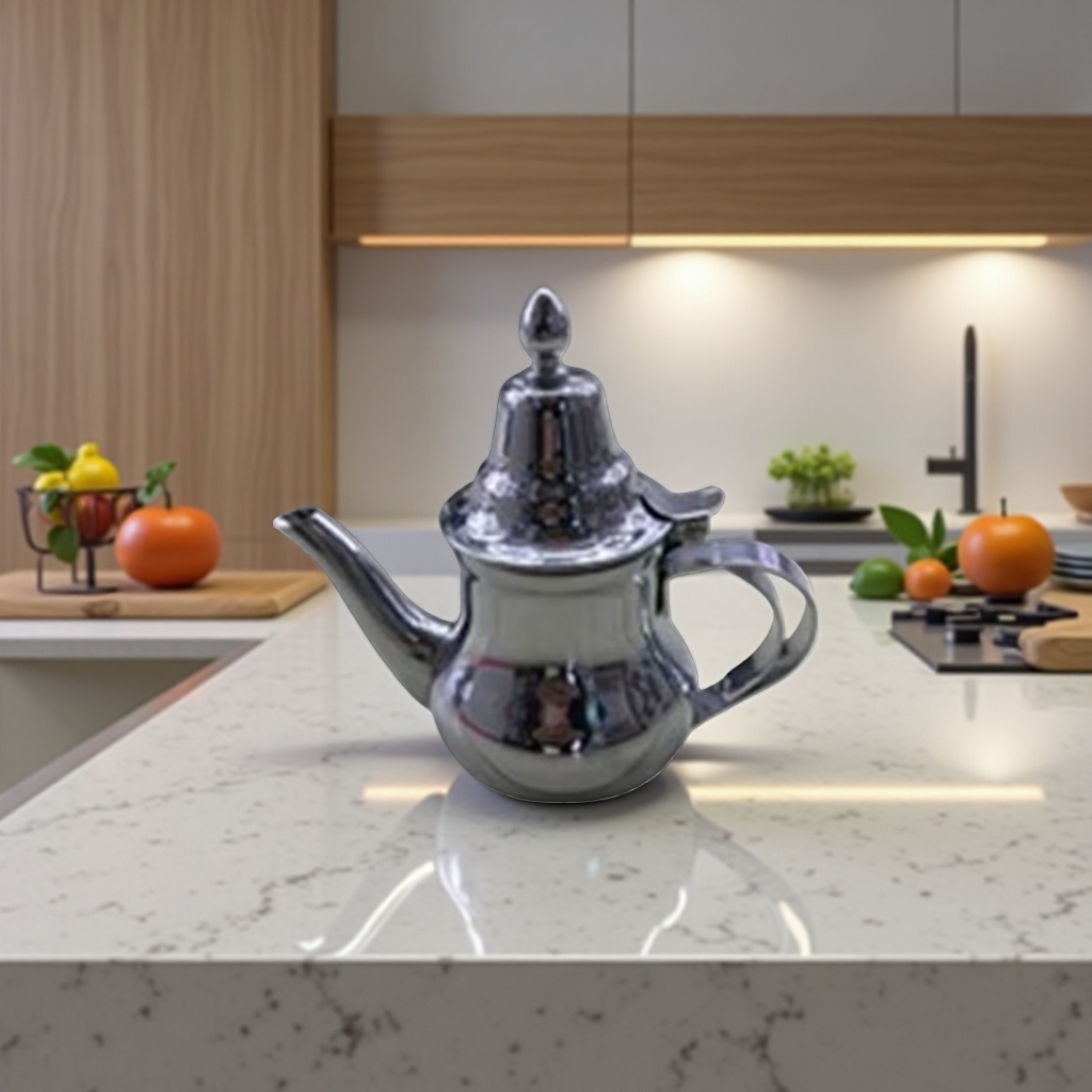A large-capacity household metal teapot with heat preservation for boiling and brewing Application Scenario