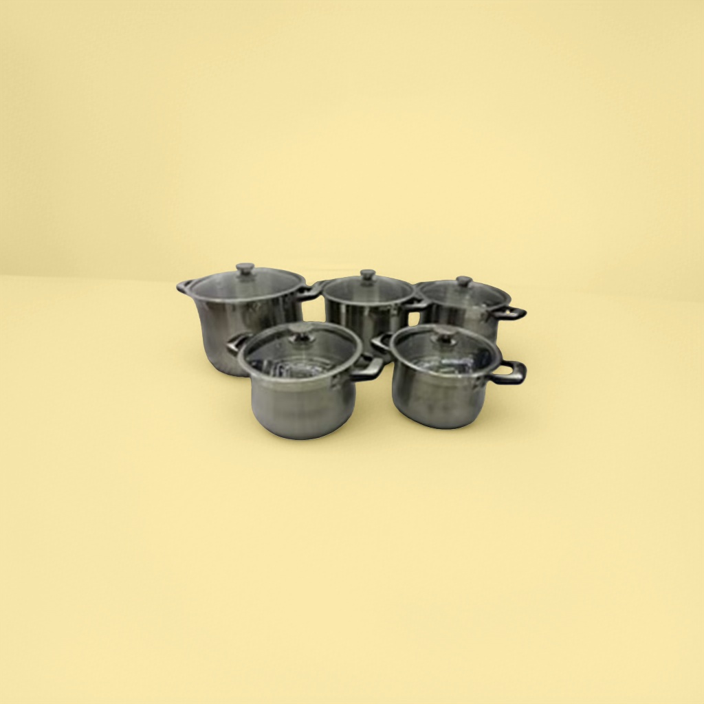 Stainless steel cookware set 18cm wok, stew pot, household non-stick pan, healthy and durable details Picture