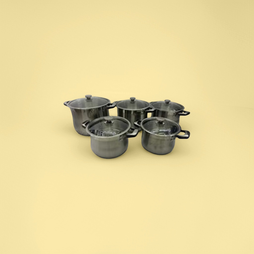 Stainless steel cookware set 18cm wok, stew pot, household non-stick pan, healthy and durable Specification image