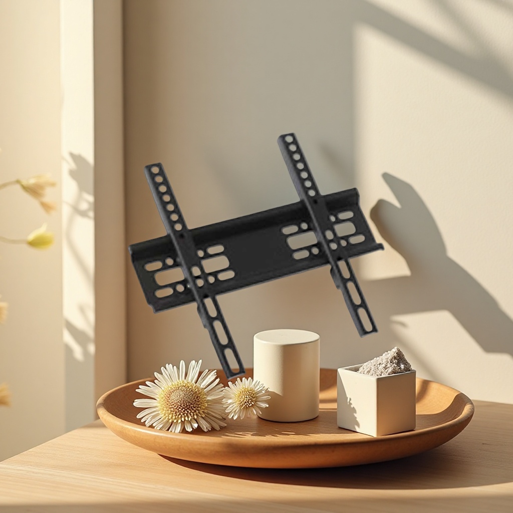Black metal bracket for motor hangers Application Scenario