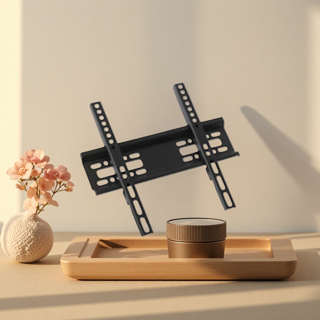 Black metal bracket for motor hangers Specification image