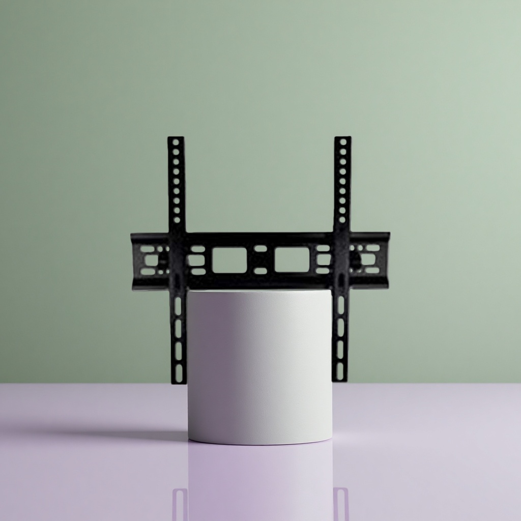 The main installation bracket of the black TV wall mount is suitable for 40-75 inch TVS. Tel: 095206975 Application Scenario