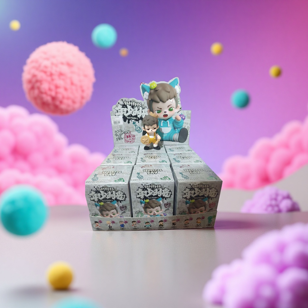 TNT's "Youthful Days" series of figurine blind box collectibles details Picture