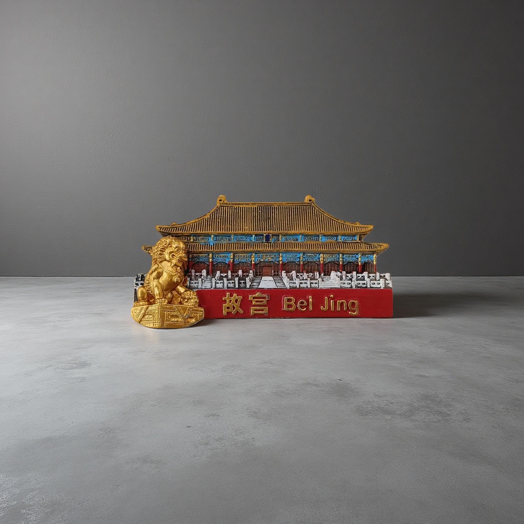 北京故宫建筑模型纪念品套装可组装模型礼品110457697