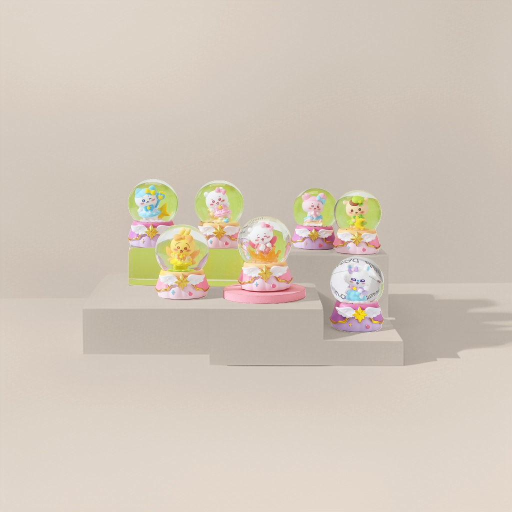魔法少女雪景球盲盒摆件手办收藏品产品图