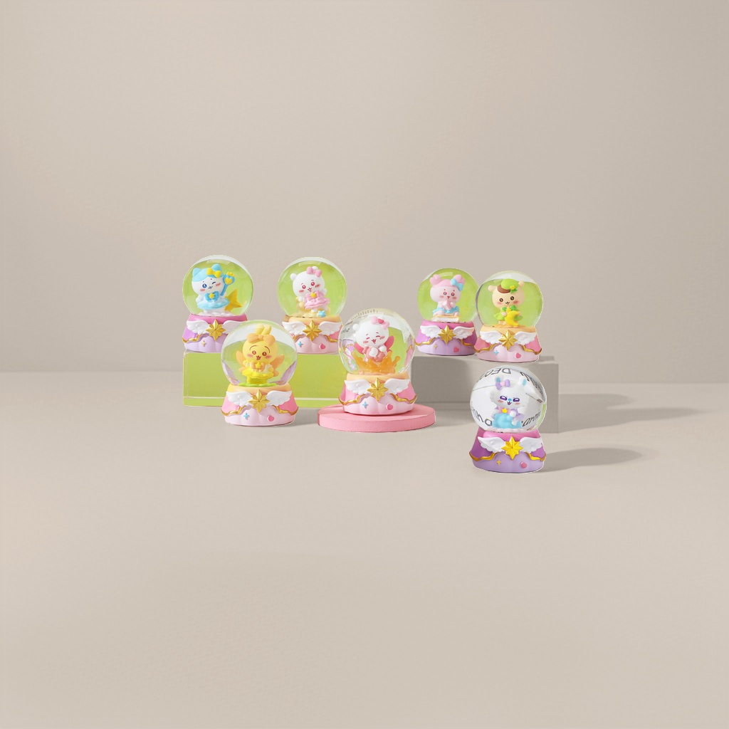 魔法少女雪景球盲盒摆件手办收藏品