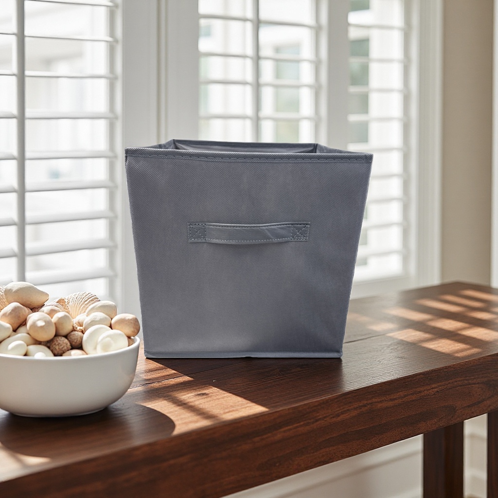 灰色收纳盒简约多层整理箱家用储物盒大容量防尘盒