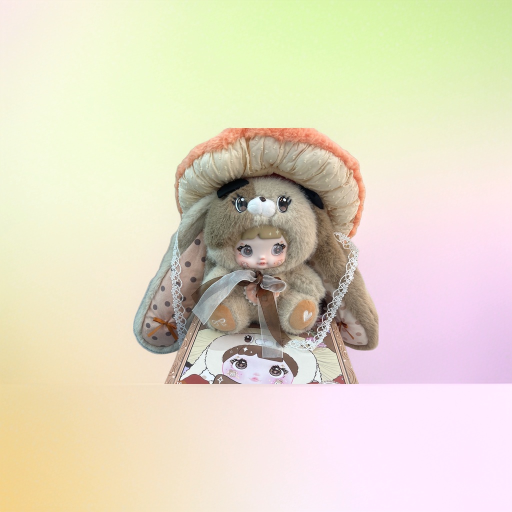 Glutinous Rice Mushroom Hat Plush Blind box 400%, plush toy details Picture