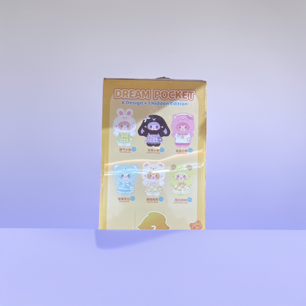 Oxyoxygen 400 second-generation wish Pocket plush, blind box, plush toy Specification image