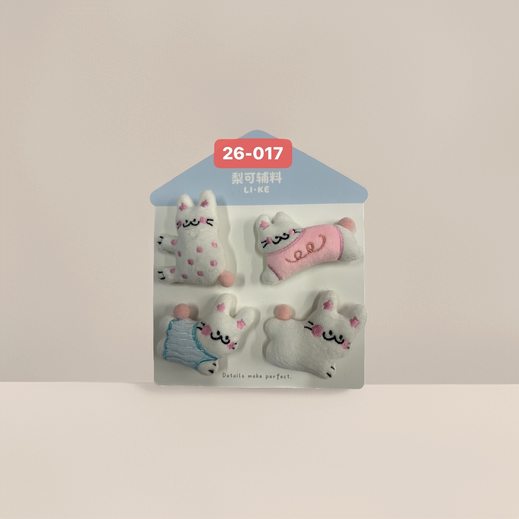 可爱猫咪造型毛绒装饰品
