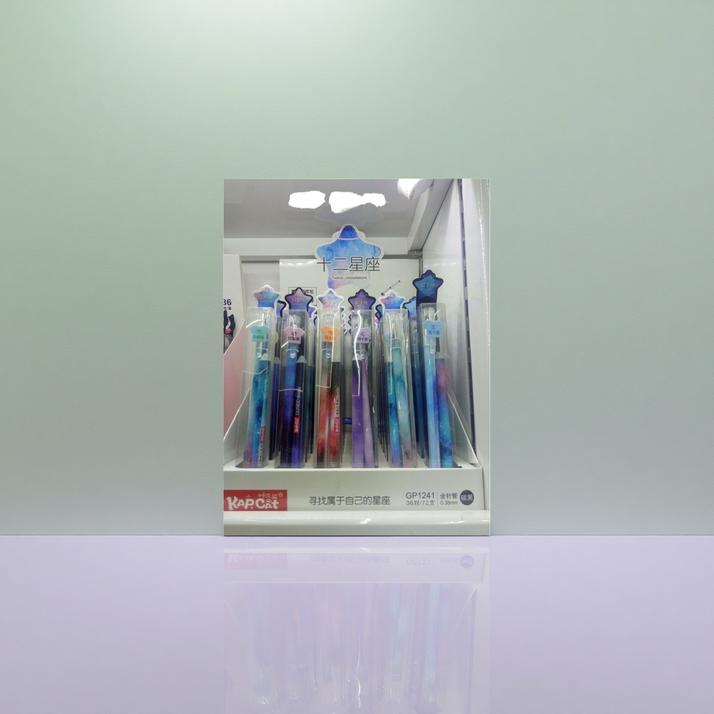 Twelve zodiac theme gel pen set, office stationery, student gift Application Scenario