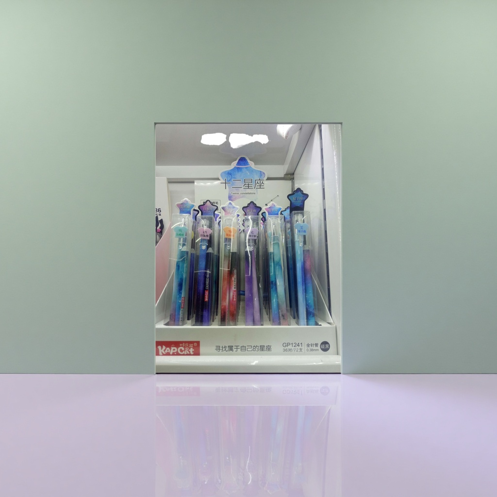 Twelve zodiac theme gel pen set, office stationery, student gift Specification image