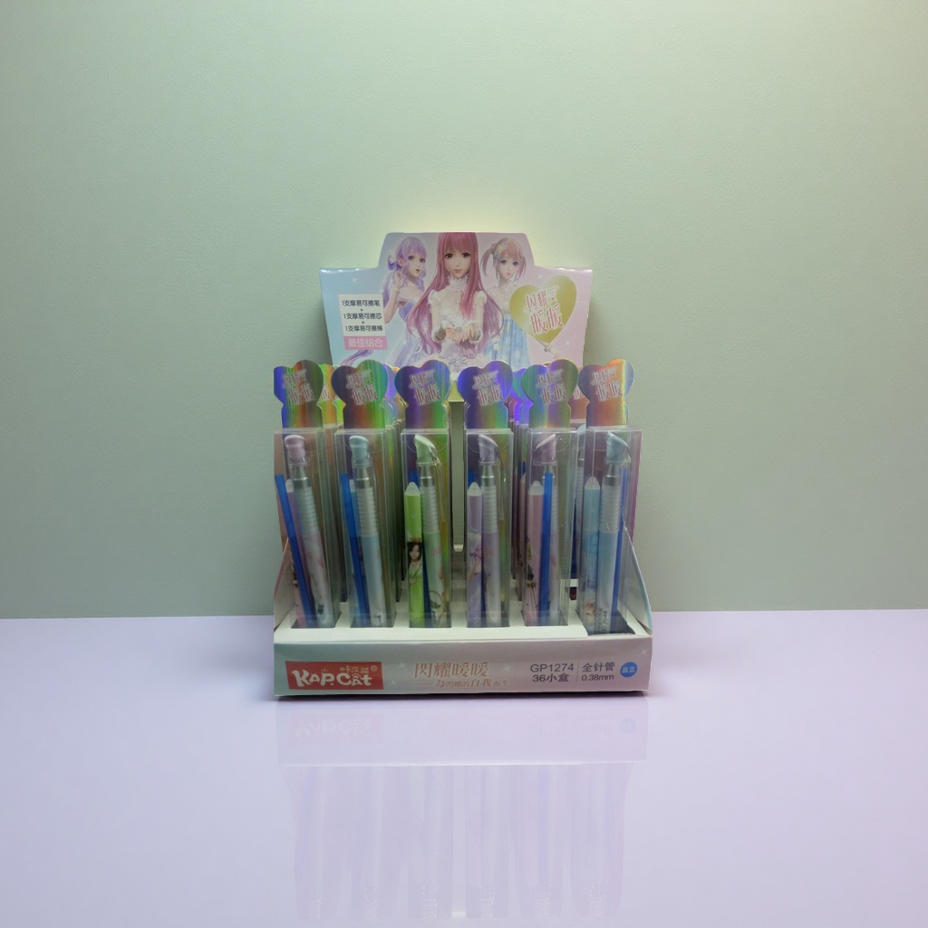 Anime-style character creative pen stationery set