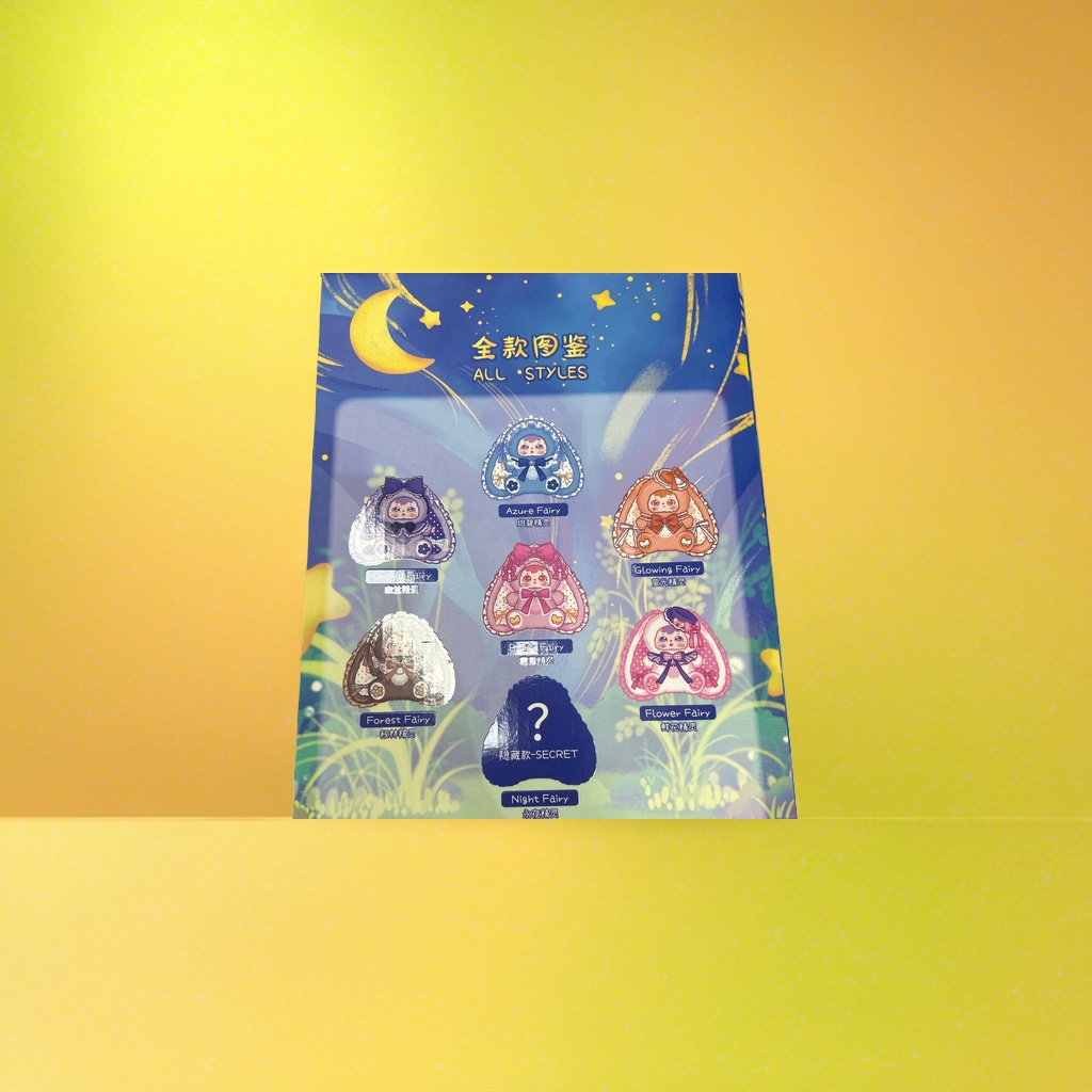 Three Little Furry Rabbit Fairies -680% Blind box, plush toys Specification image