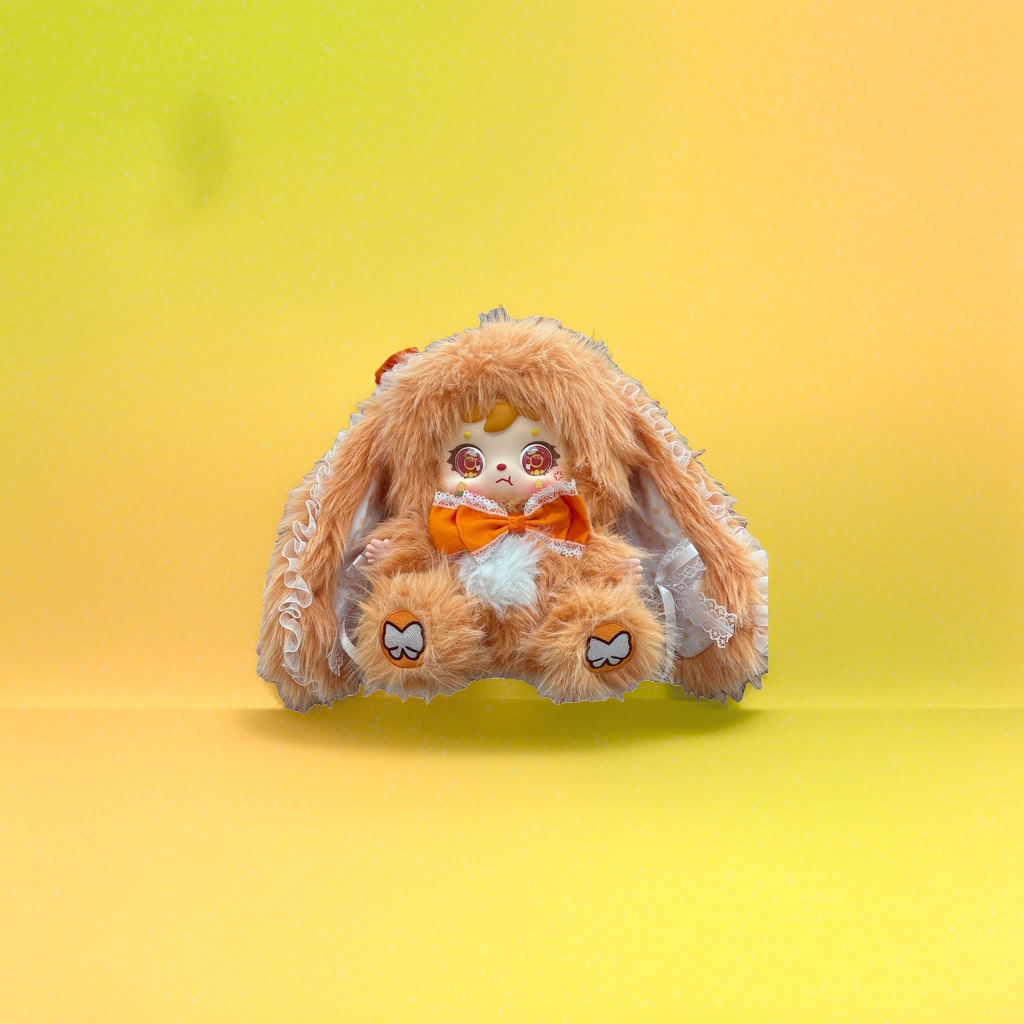Three Little Furry Rabbit Fairies -680% Blind box, plush toys details Picture
