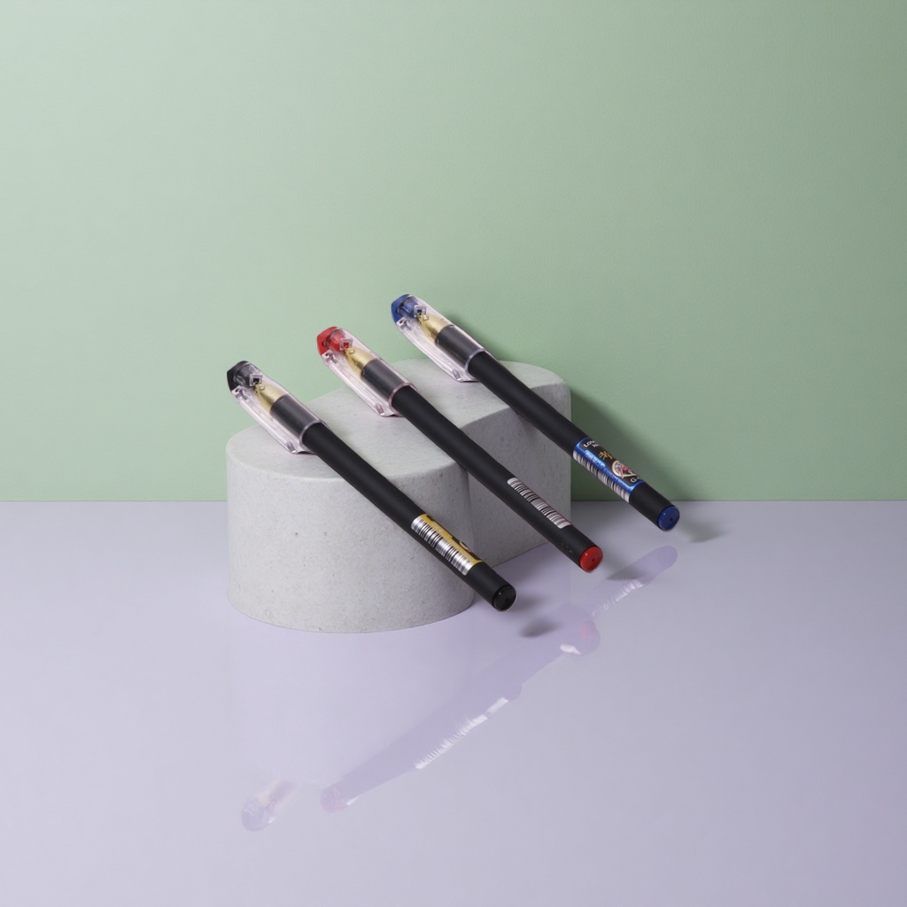 Black pen body, transparent cap, mechanical pencil 2B lead Application Scenario