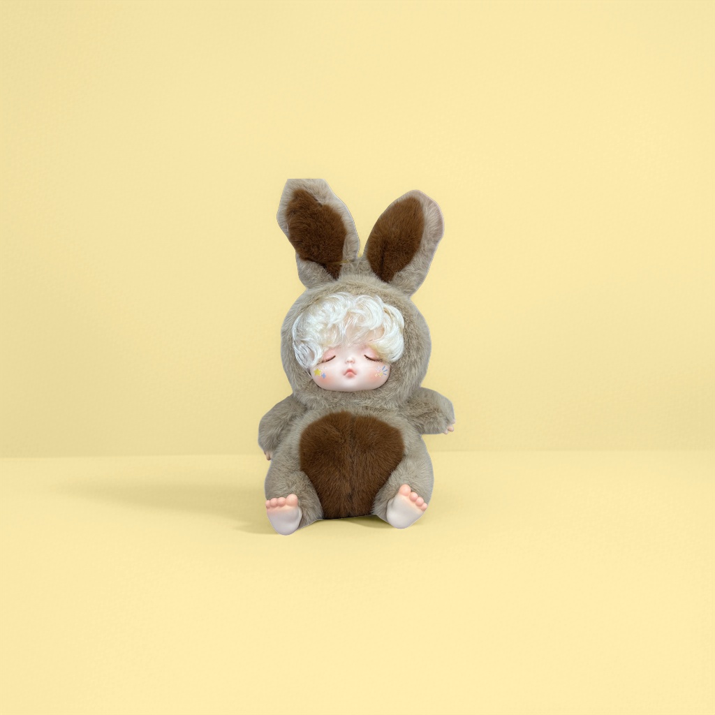 Annie Baby's doting arrival: Large plush blind box, plush toy doll