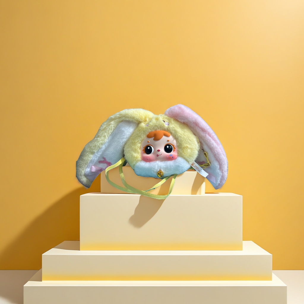 Three Little Furry Lucky Rabbit Baby Blind Box details Picture