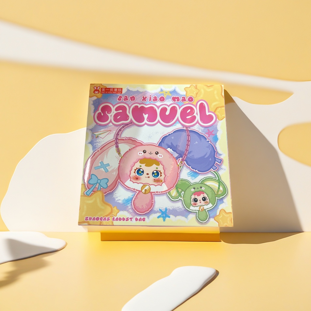 Three Little Furry Lucky Rabbit Baby Blind Box Specification image