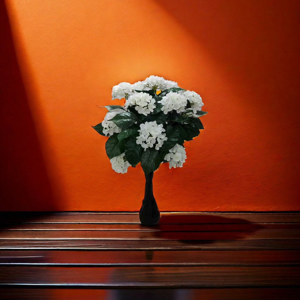 Artificial flower decoration, necked flower, artificial flower, 12-piece artificial flower set for home decoration, beautifying the living room