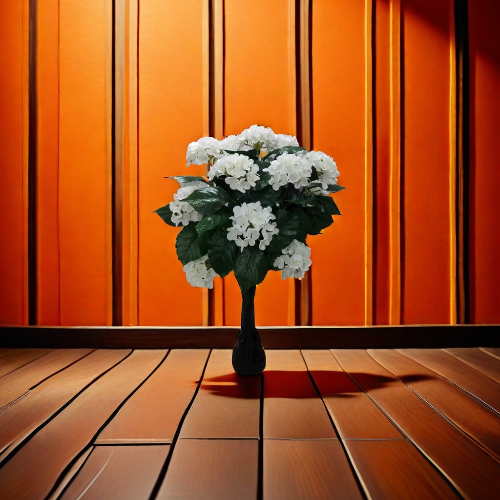 Artificial flower decoration, necked flower, artificial flower, 12-piece artificial flower set for home decoration, beautifying the living room details Picture