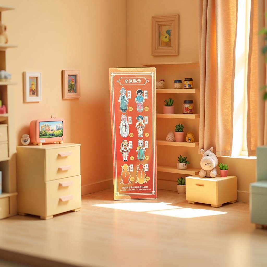 NAGI Beast Treading the Wind Chanting Series Action figures, BJD action figures, figure blind boxes Application Scenario
