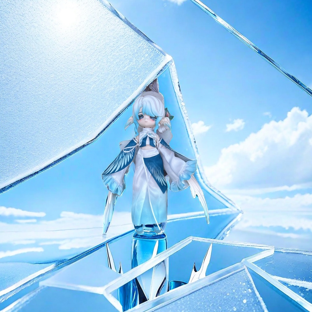 Luluya - Yunyu Pavilion Series Action Figures, BJD action figures, blind box figurines details Picture